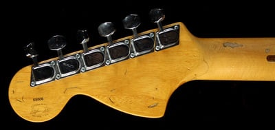 Play Loud stratocaster Headstock Back
