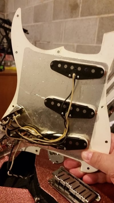 American Classic Stratocaster Under the Hood