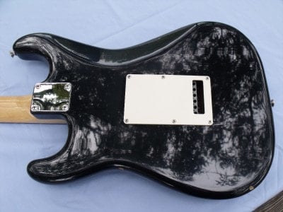 Squier Standard Stratocaster with FS1 body back