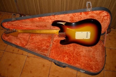
1966 Stratocaster Back