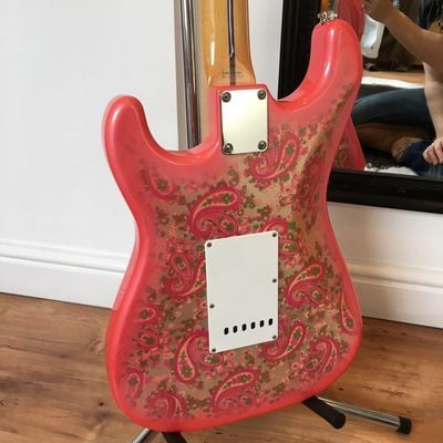 Classic Series Paisley Stratocaster for Export back side
