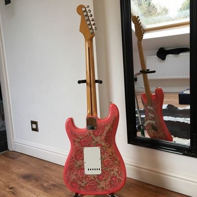 Classic Series Paisley Stratocaster for Export back