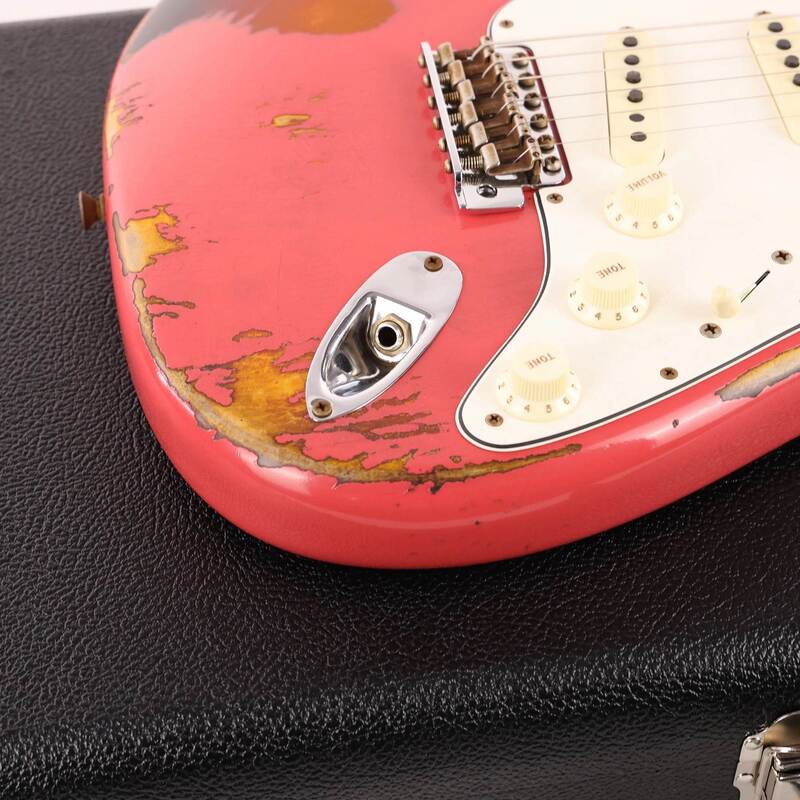 67 stratocaster heavy relic detail