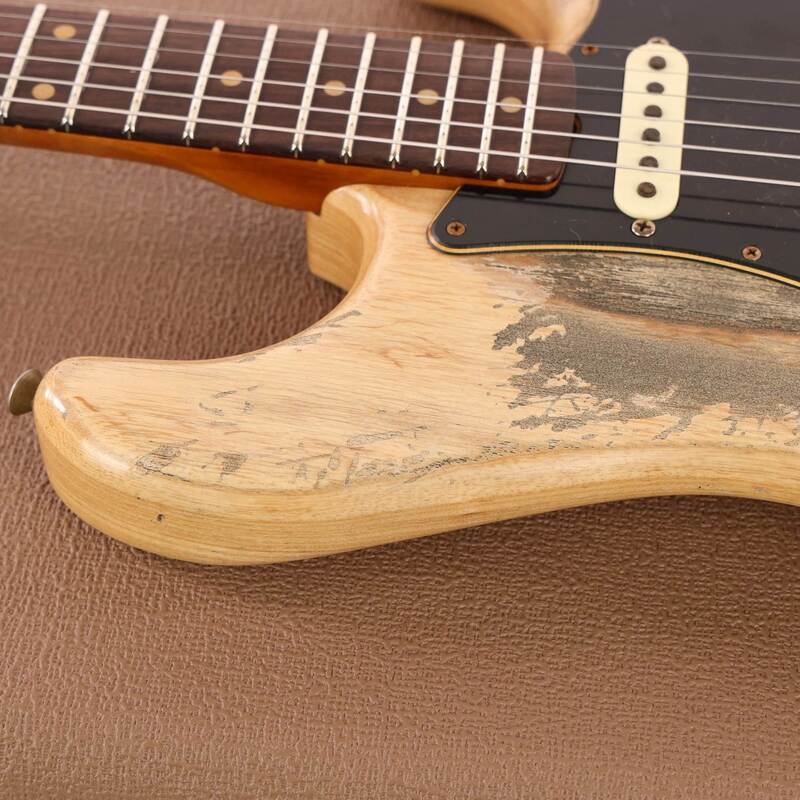 Poblano Stratocaster Super Heavy Relic Detail