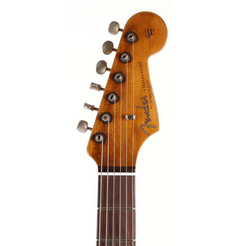 Poblano Stratocaster Super Heavy Relic Headstock front