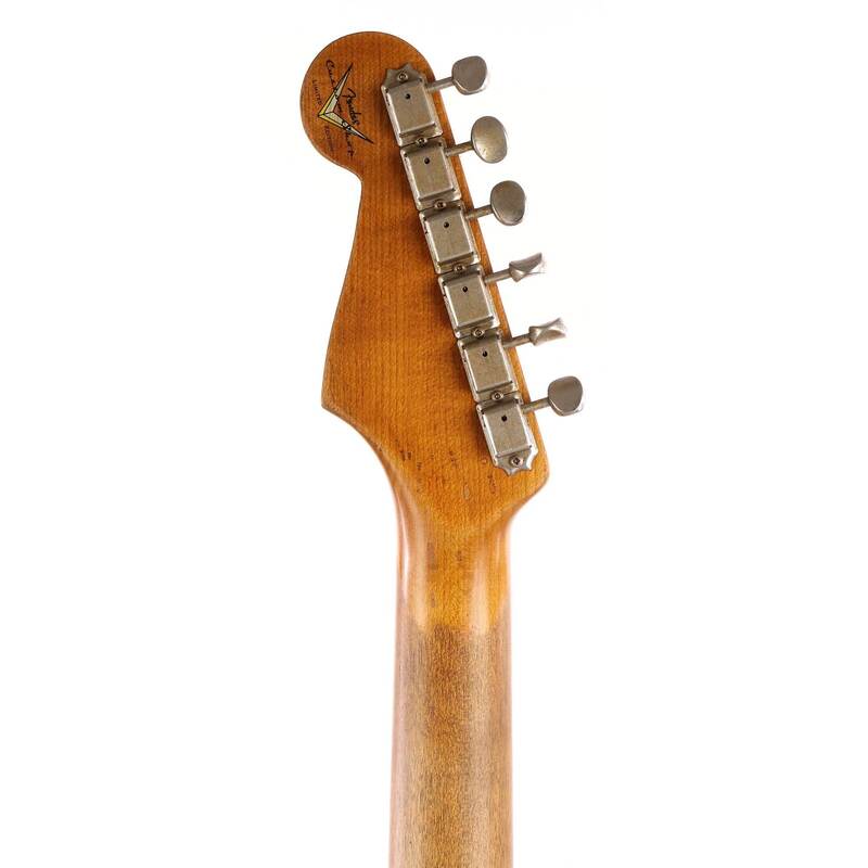 Poblano Stratocaster Super Heavy Relic Headstock Back