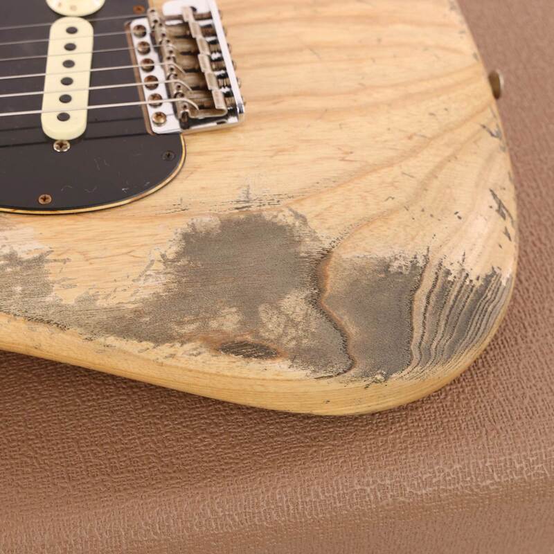 Poblano Stratocaster Super Heavy Relic Detail