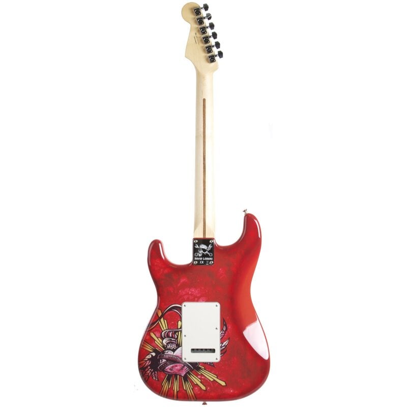 Stratocaster Sacred Hearth Model Back