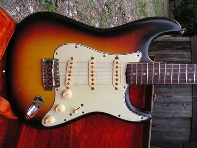 1960 Stratocaster pickguard 