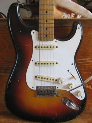 1958 Stratocaster Body Front