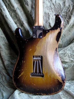 1956 Stratocaster Body Back