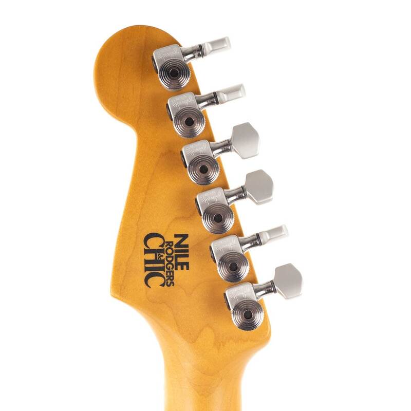 Nile Rodgers stratocaster Headstock Back
