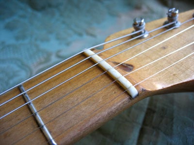 
1955 Stratocaster Detail