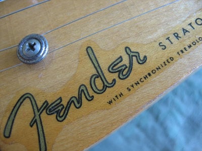 1955 Stratocaster Decals