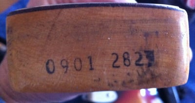 1972 Stratocaster Neck date