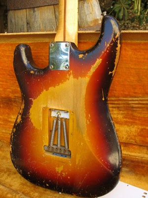 1958 Stratocaster Body Back