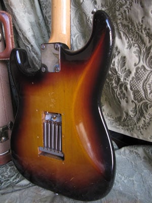 1959 Stratocaster Body Back