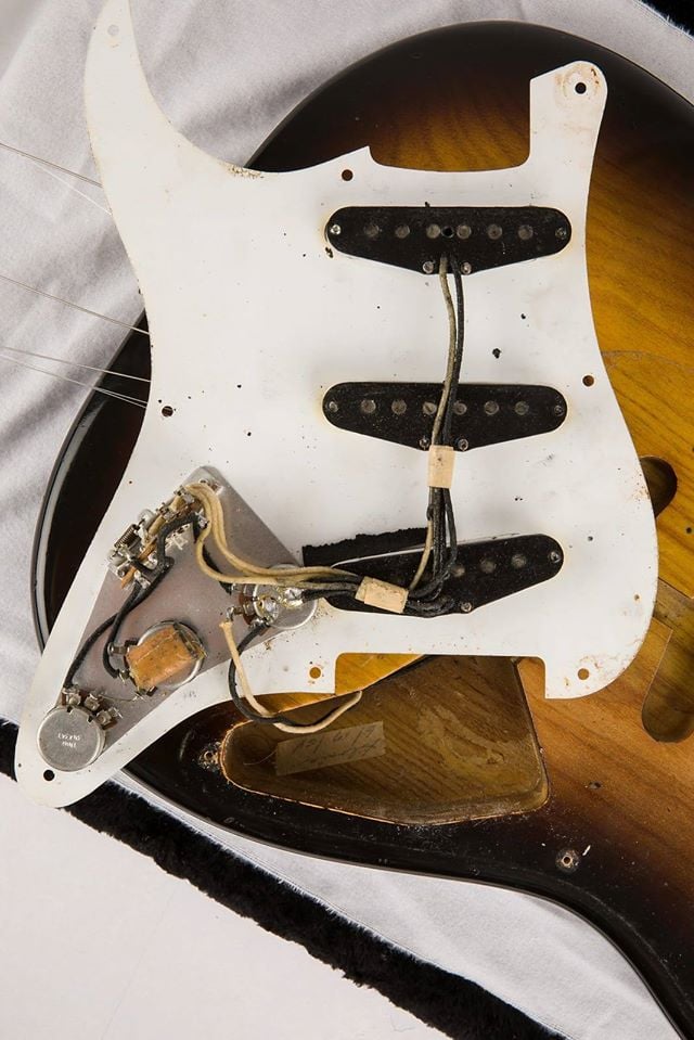 1954 Stratocaster Under the Hood