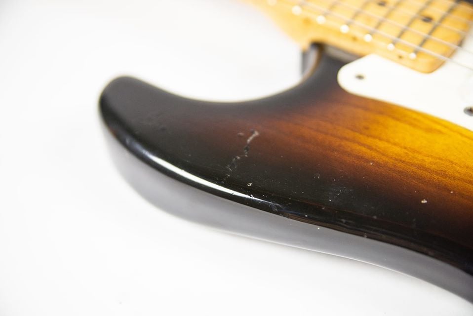 
1954 Stratocaster Body Detail