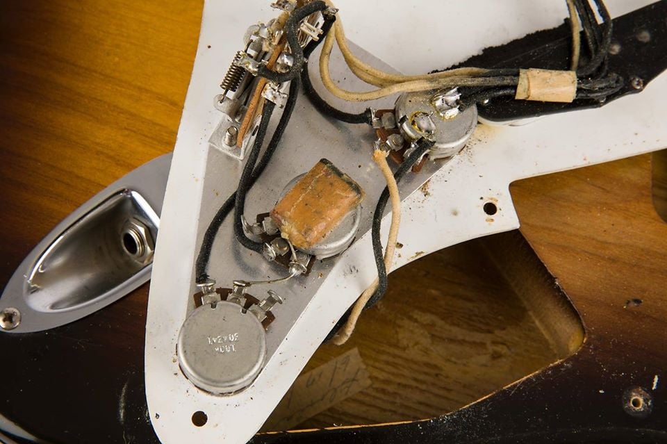1954 Stratocaster Under the Hood