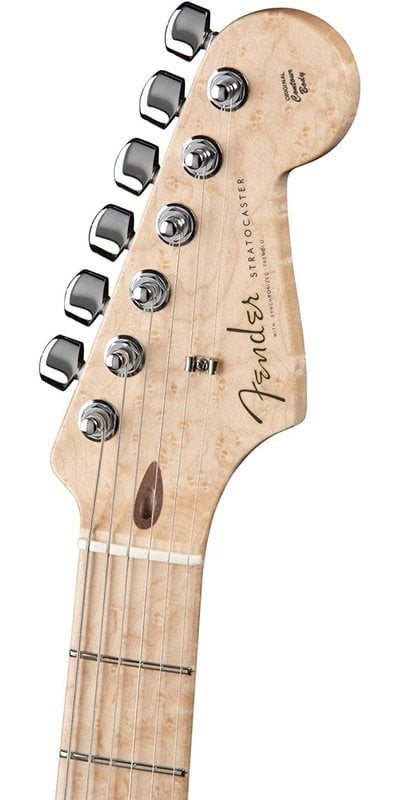 2014 Custom Deluxe Stratocaster headstock