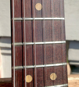 Clay Dots di una Stratocaster del '64