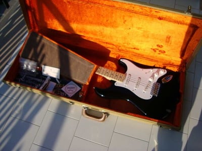 Eric Clapton Stratocaster in case