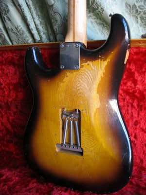 1955 Stratocaster Body Back