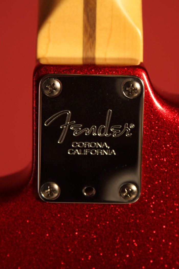 FSR Mars Music American Stratocaster Sparkle neck plate