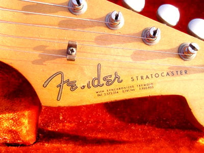 1963 Stratocaster Logo