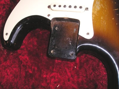 1957 Stratocaster Neck Pocket