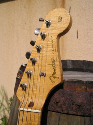 1957 Stratocaster Headstock Front