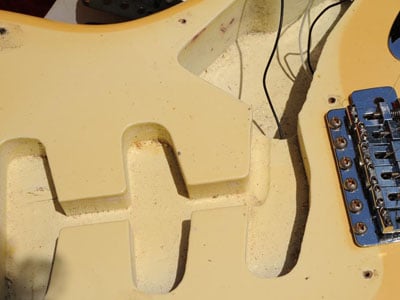 1972 Stratocaster Routing