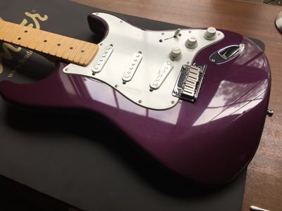 American Standard Stratocaster Body front