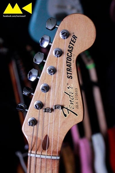 Smith Strat Headstock front