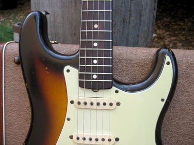 1960 Stratocaster Body front