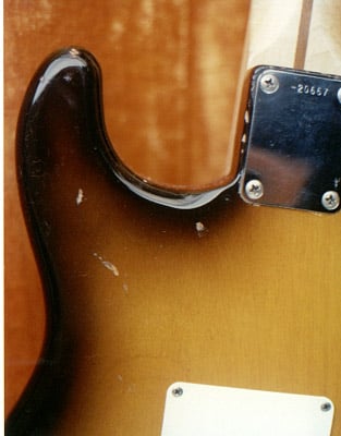 1957 Stratocaster Neck Plate