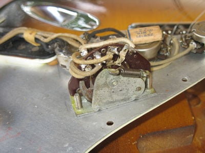 1960 Stratocaster Electronics
