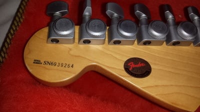 Jeff Beck stratocaster Tuning Machines