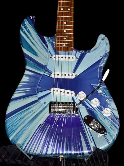 Splatter Stratocaster body