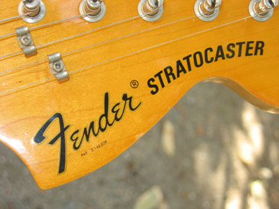 1972 Stratocaster Logo