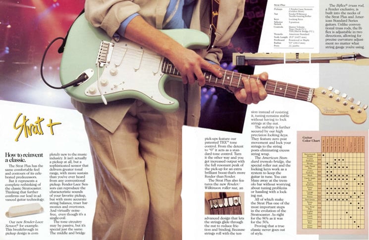 1988 Fender catalog