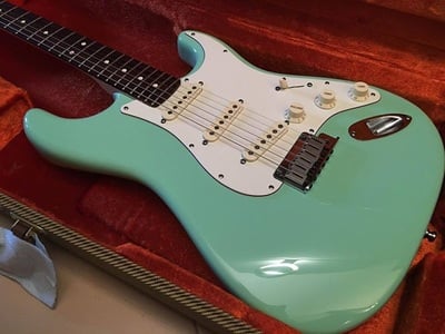 Jeff Beck stratocaster Body front