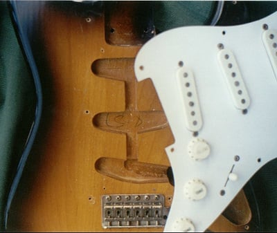 1957 Stratocaster Under the Hood