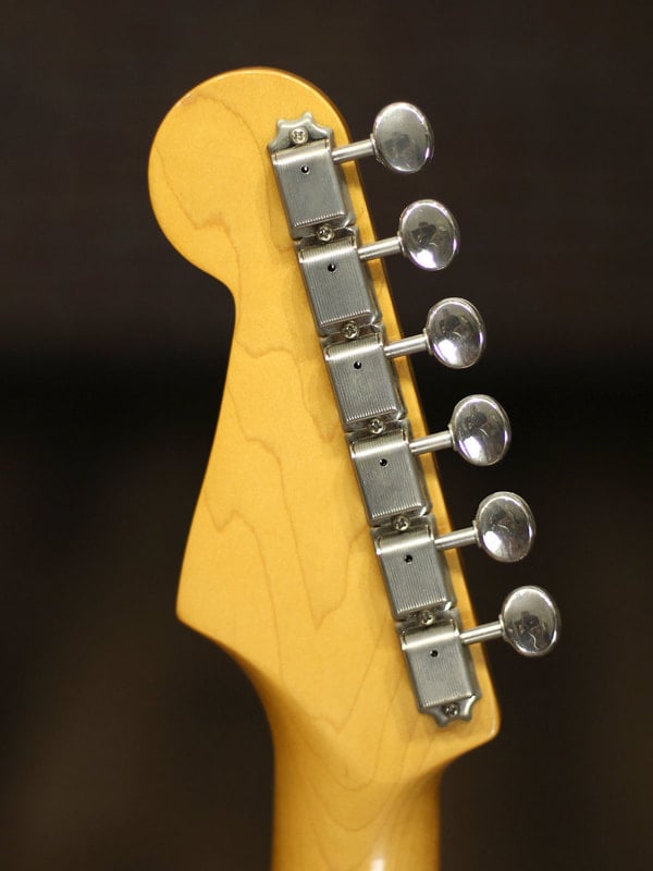 Malmsteen nylon strings Stratocaster headstock back