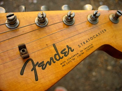 1964 Stratocaster Logo