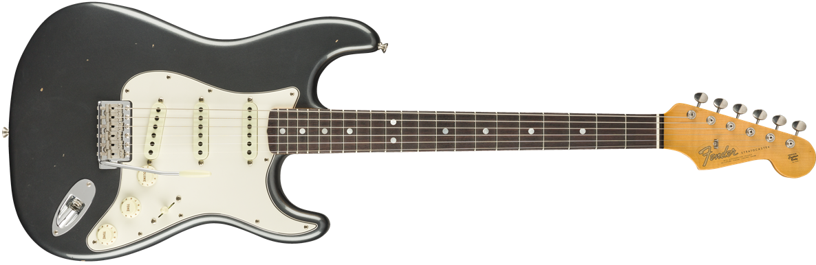 9235000824: Rosewood Fingerboard, Aged Charcoal Frost Metallic