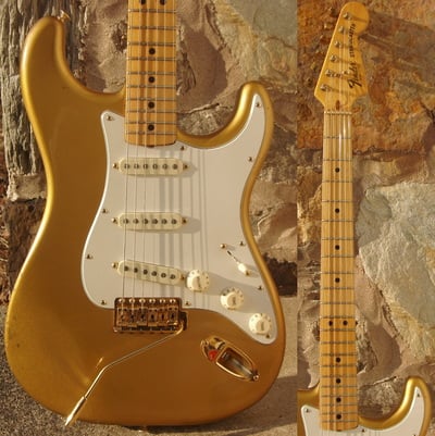 Gold Strat Body front
