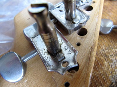 1956 Stratocaster Tuning Machines