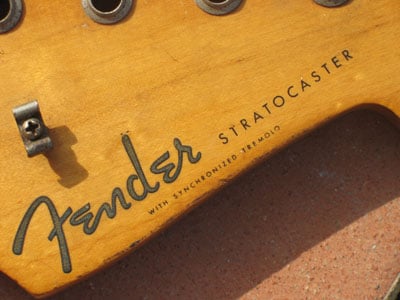 1960 Stratocaster Logo